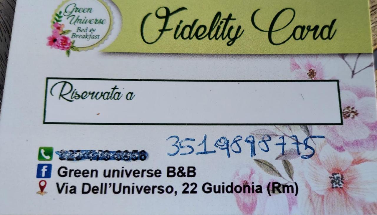 Green Universe Guidonia Montecelio Bagian luar foto